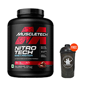 MT Muscle Tech Nitro Tech Whey Protein 2kg Indian Manufacturing