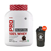 GNC Pro Performance 100% Whey Protein Powder 4.4lbs