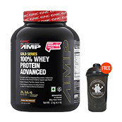 GNC AMP Gold Series 100% Whey Protein Advanced 4.4lbs