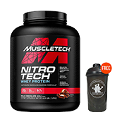 MT Muscle Tech Nitro Tech Whey Protein 1.81kg USA Manufacturing